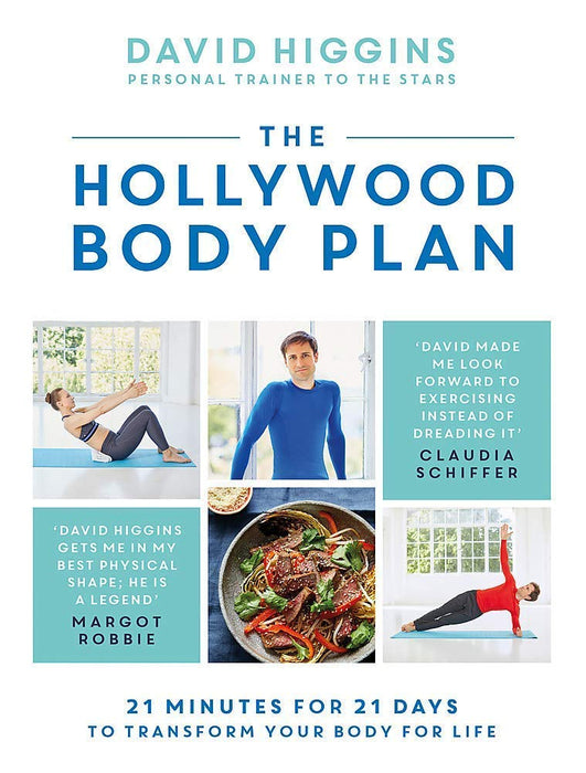 Hollywood Body Plan [Hard Cover], Bodybuilding Cookbook Ripped Recipes, Keto Diet For Beginners, Very Clever Gut, Hidden Healing Powers 5 Books Collection Set