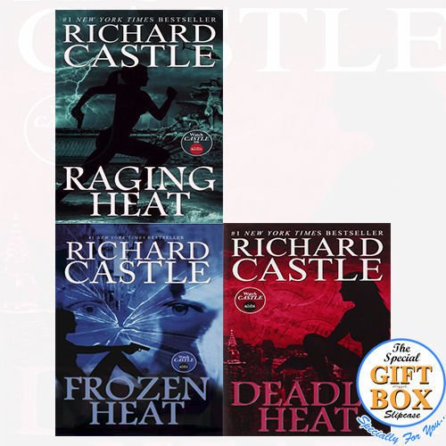 Richard Castle Collection Nikki Heat Series 3 Books Set Gift Wrapped Slipcase Specially For You