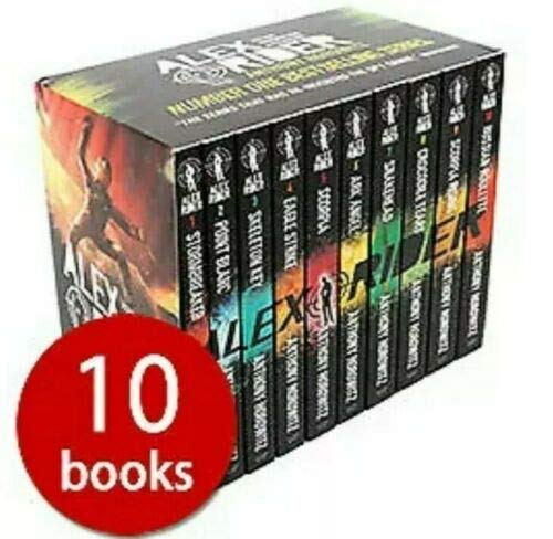 Alex Rider 10 Books Box Set Complete Collection By Anthony Horowitz