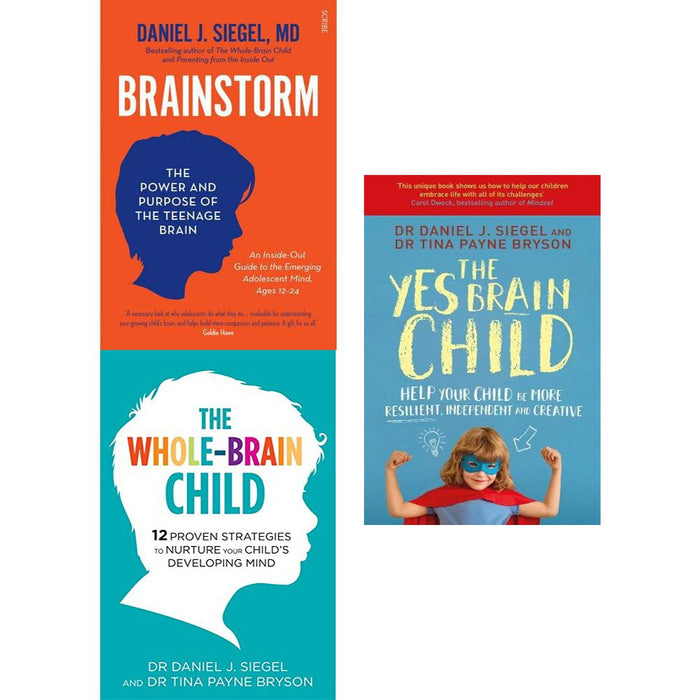 Brainstorm, whole brain child and yes brain child 3 books collection set