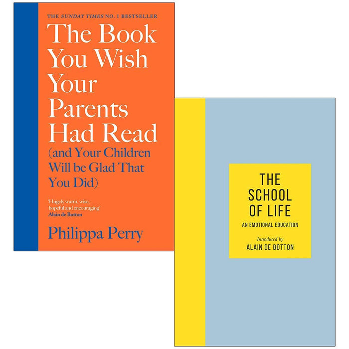 The Book You Wish Your Parents Had Read, The School of Life An Emotional Education 2 Books Collection Set