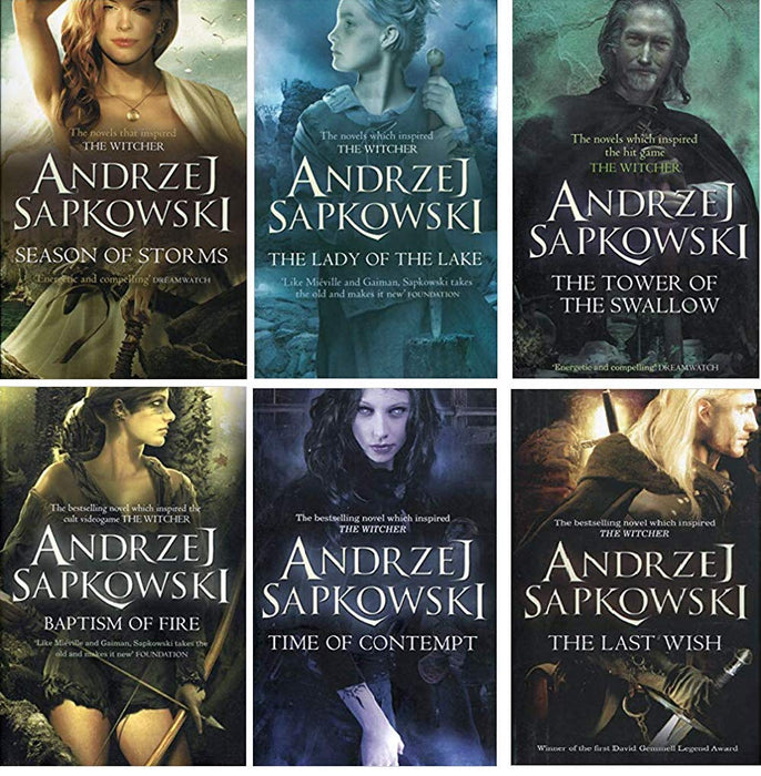 Andrzej Sapkowski's Witcher Books in Order