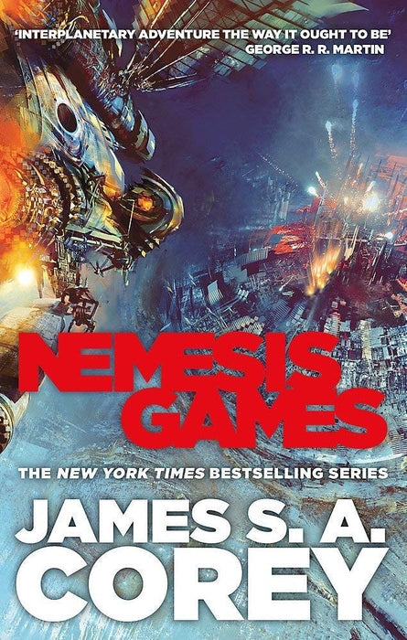 James S. A. Corey Expanse Series 7 Books Collection Set (Leviathan Wakes, Caliban's War, Abaddon's Gate, Cibola Burn, Nemesis Games, Babylon's Ashes & Persepolis Rising)