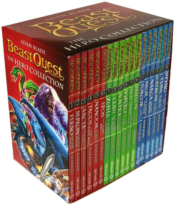 Beast Quest Collection (Series 1-3) 18 Books (Beast Quest)