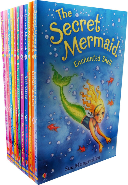 The Secret Mermaid Collection, 12 Books RRP 59.88 (Enchanted Shell; Seaside ...