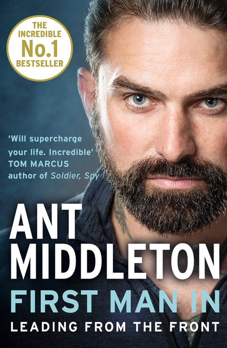 Ant Middleton Collection 2 Books Set (First Man In, The Fear Bubble [Hardcover])