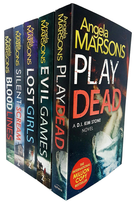 Angela marsons detective kim stone series 5 books collection set