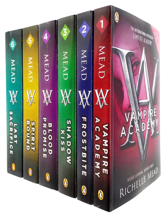 Vampire Academy Series Books 1 - 6 Collection Set by Richelle Mead