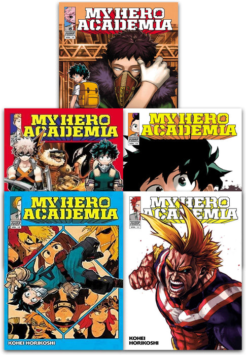 My Hero Academia Volume 11-15 Collection 5 Books Set (Series 3)